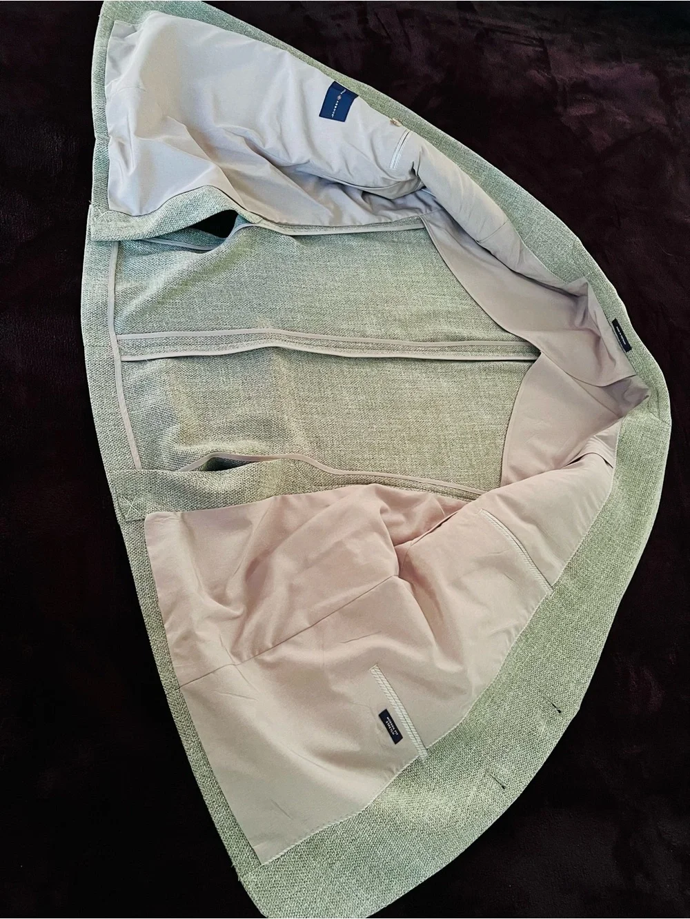 NWOT, Joseph Abboud Light Green Textured Sport Coat